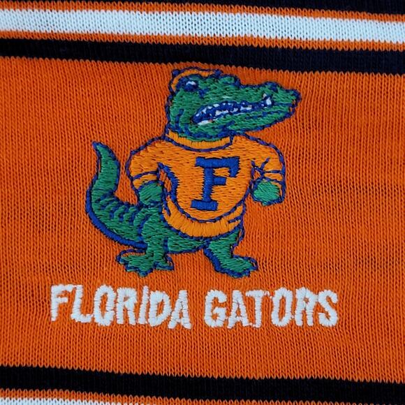 Vintage Signet Florida Gators Polo Shirt Large 21x26 Crop USA Athletic Fit - Picture 8 of 12